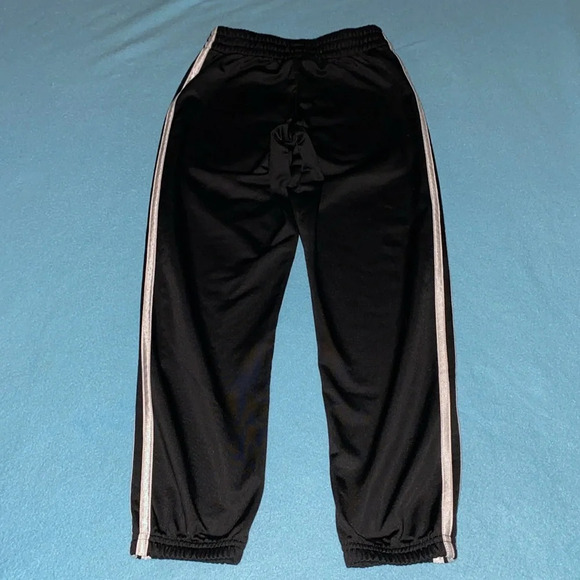 ADIDAS tricot joggers pull on elastic waistband 2 side slip pockets NEW size 8 - Picture 3 of 12